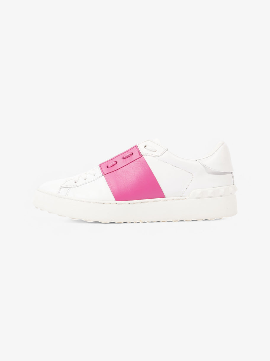 Valentino Open sneaker White / Pink Leather EU 38 UK 5 Image 5