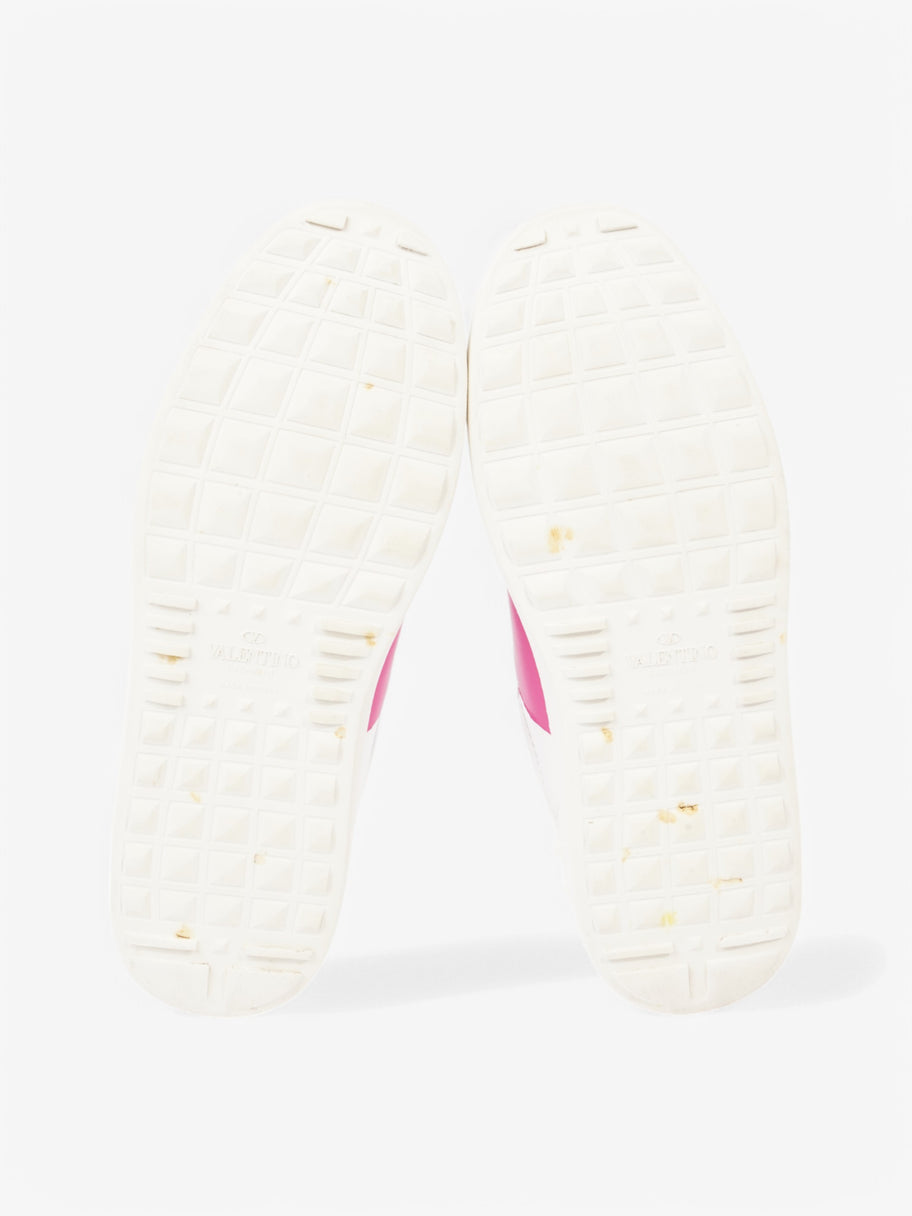 Valentino Open sneaker White / Pink Leather EU 38 UK 5 Image 7