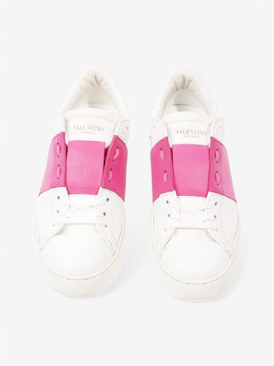 Valentino Open sneaker White / Pink Leather EU 38 UK 5 Image 8