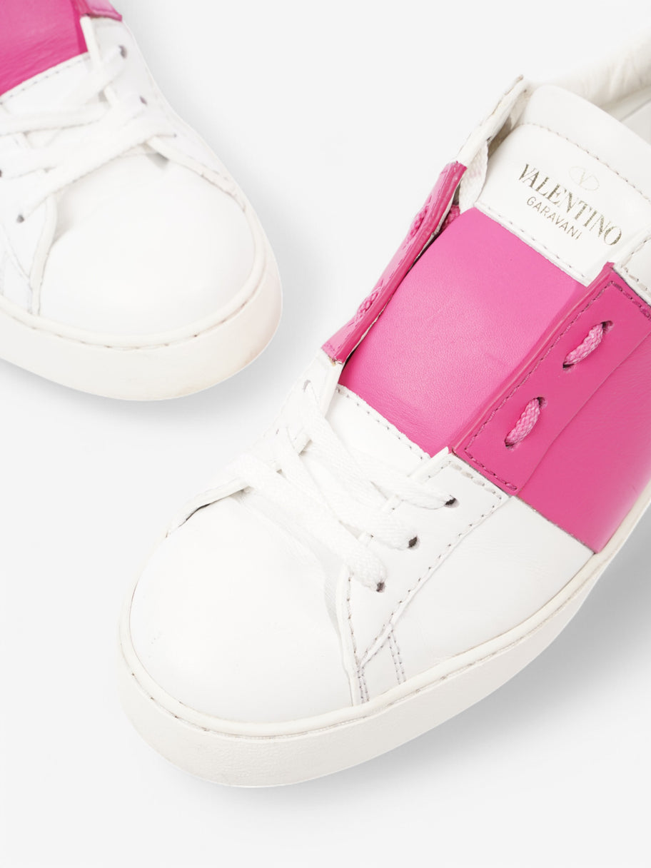 Valentino Open sneaker White / Pink Leather EU 38 UK 5 Image 9