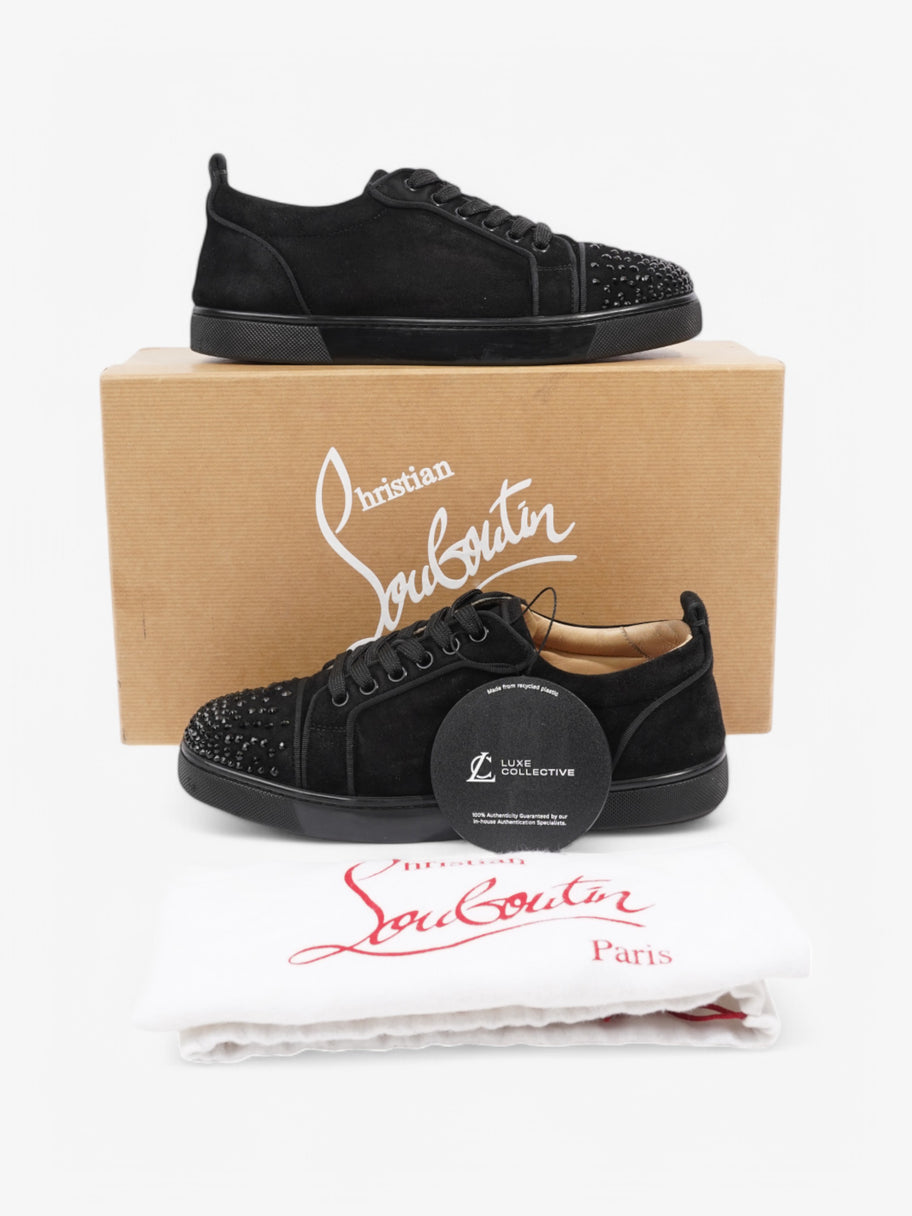 Christian Louboutin Louis Junior Black Suede EU 37 UK 4 Image 10