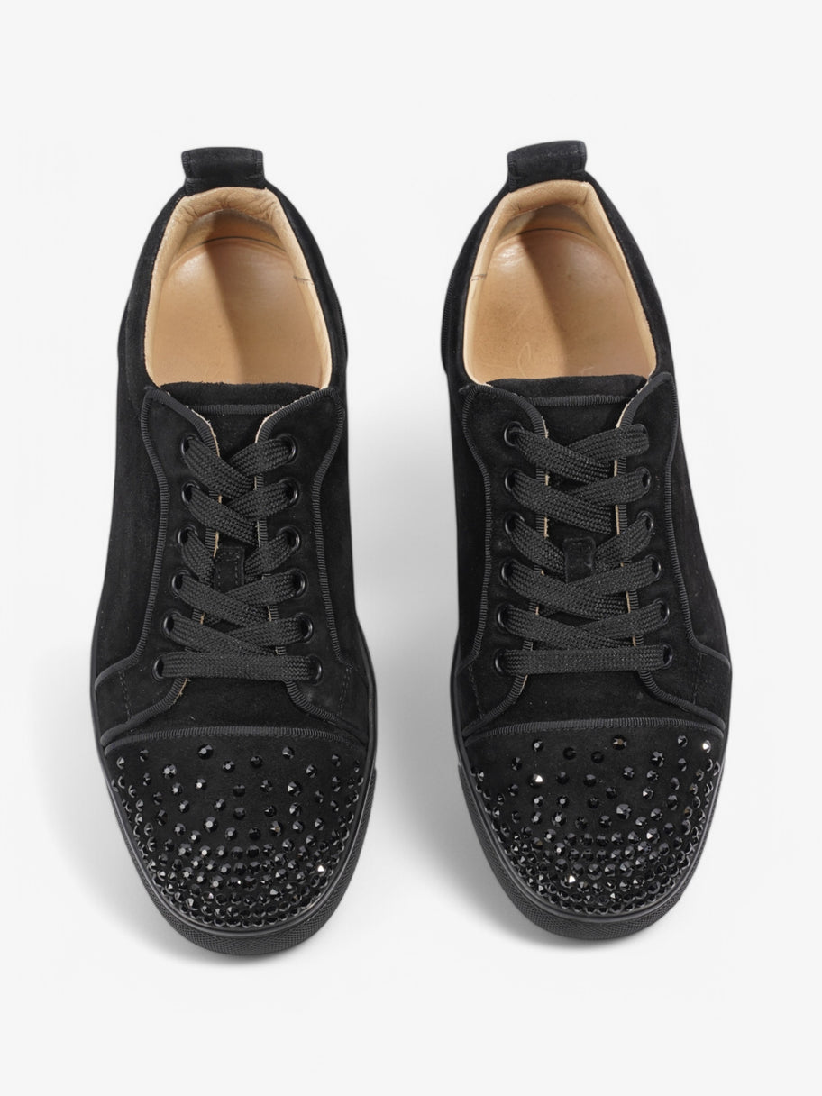 Christian Louboutin Louis Junior Black Suede EU 37 UK 4 Image 8