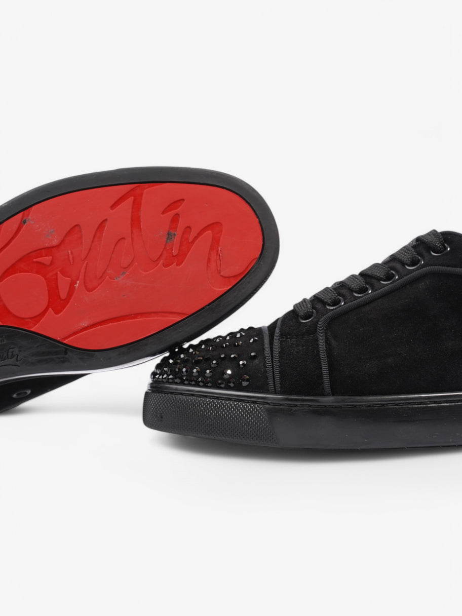 Christian Louboutin Louis Junior Black Suede EU 37 UK 4 Image 9