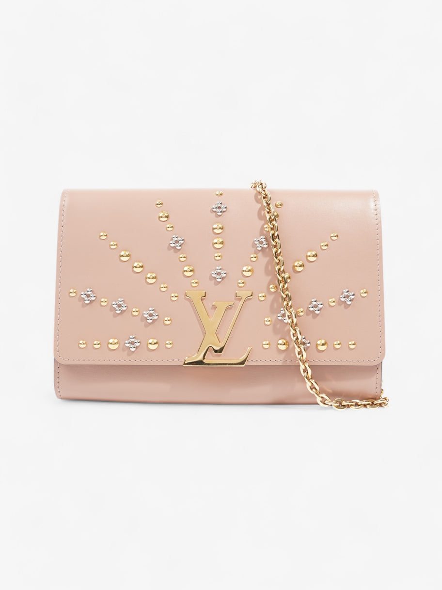 Louis Vuitton Studded Louise Chain Nude / Mixed Metal Calfskin Leather GM Image 1