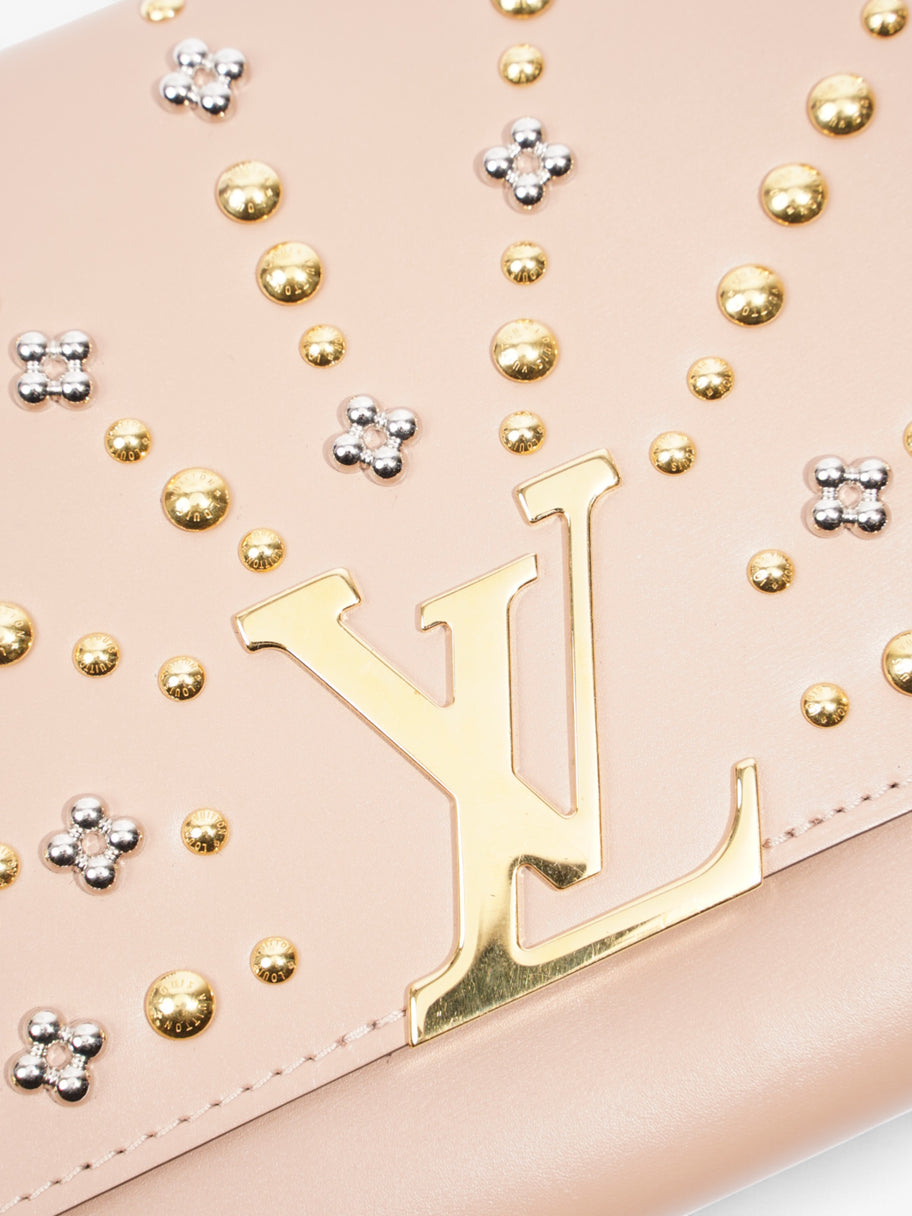 Louis Vuitton Studded Louise Chain Nude / Mixed Metal Calfskin Leather GM Image 7