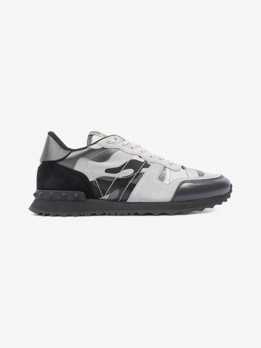 Valentino Rockrunner Black Camo Suede EU 41 UK 7 Image 1