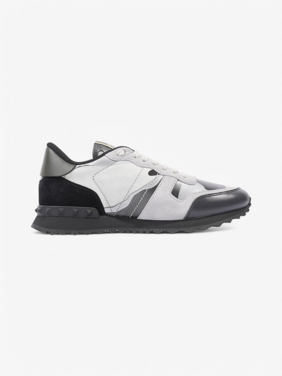 Valentino Rockrunner Black Camo Suede EU 41 UK 7 Image 4