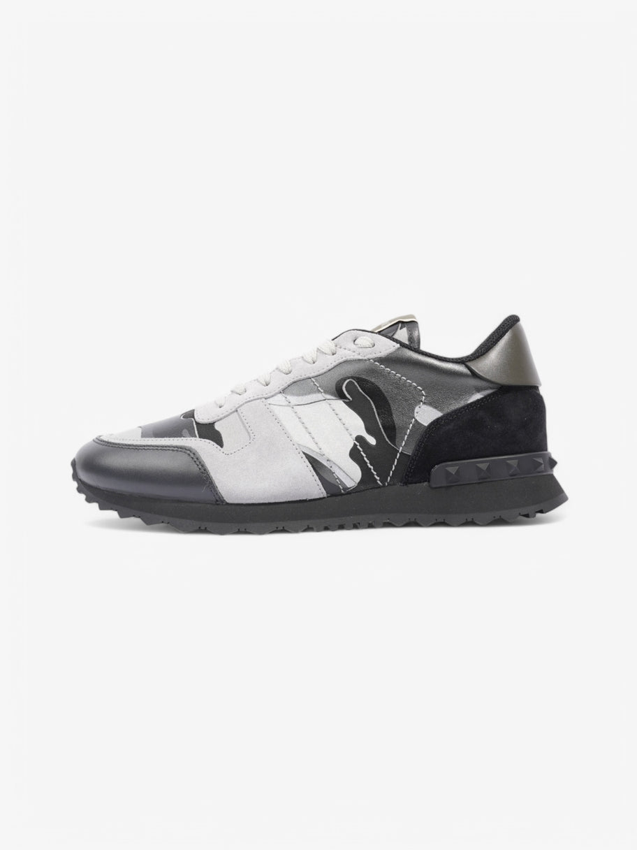 Valentino Rockrunner Black Camo Suede EU 41 UK 7 Image 5