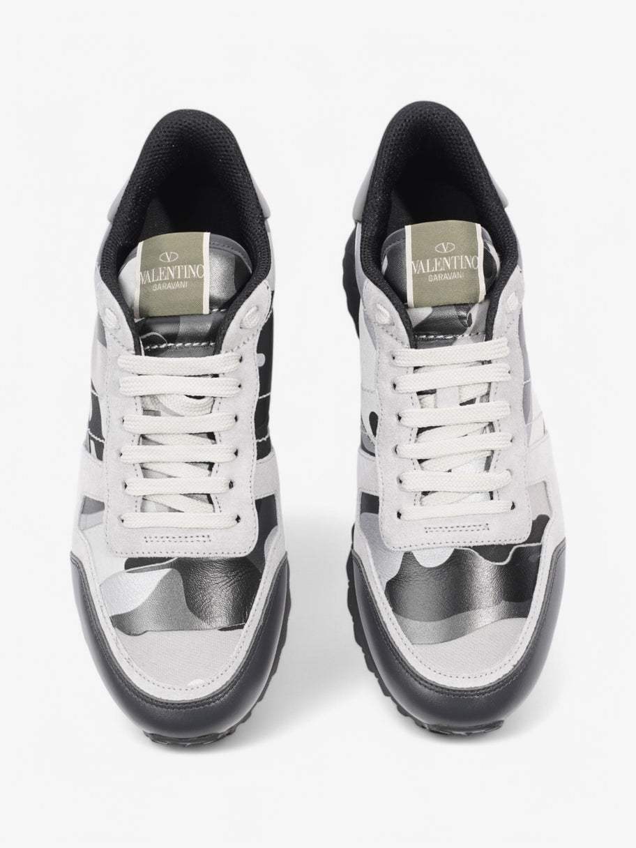 Valentino Rockrunner Black Camo Suede EU 41 UK 7 Image 8