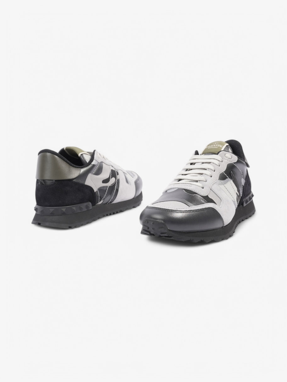 Valentino Rockrunner Black Camo Suede EU 41 UK 7 Image 9