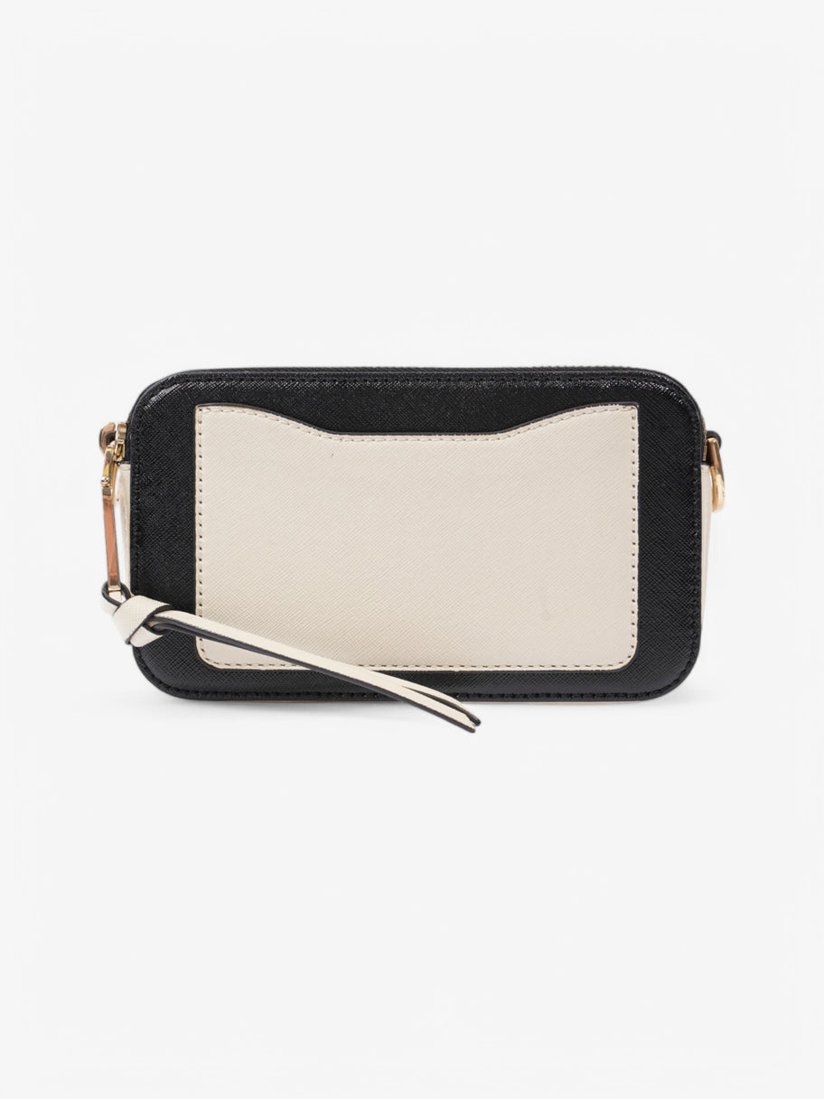 Marc Jacobs Snapshot Bag Cream / Black Leather Image 4