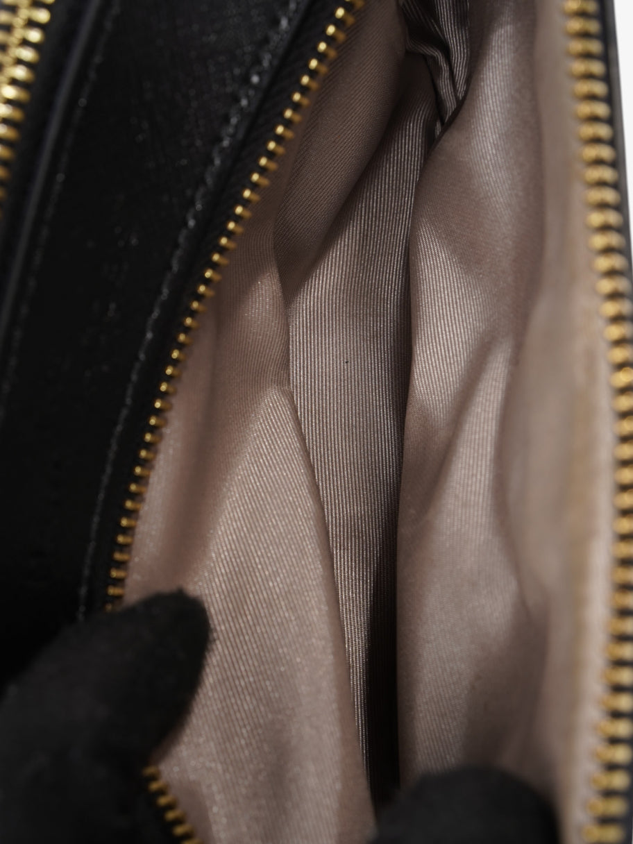 Marc Jacobs Snapshot Bag Cream / Black Leather Image 7