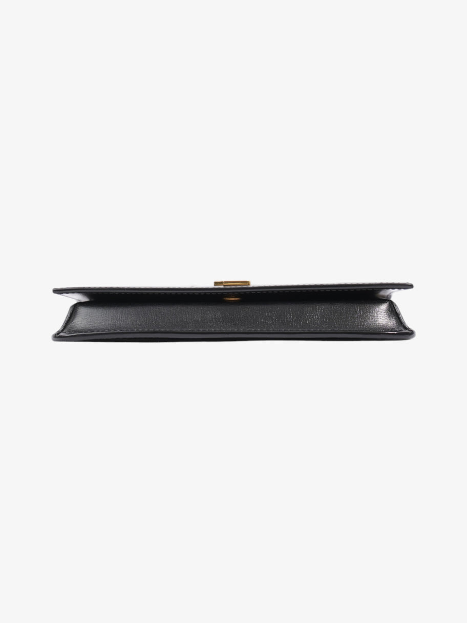 Saint Laurent Cassandre phone holder Black Leather Image 6