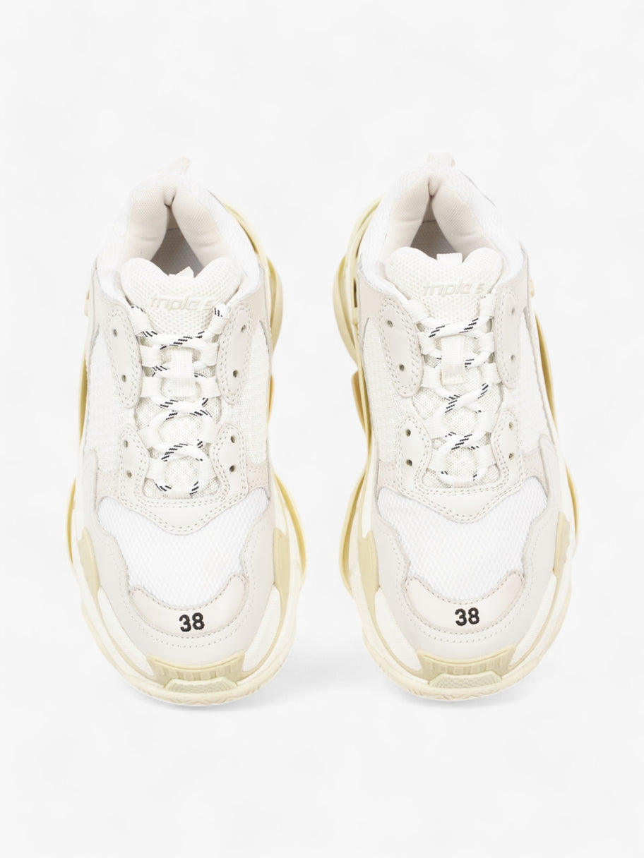 Balenciaga Triple S White Mesh EU 38 UK 5 Image 8