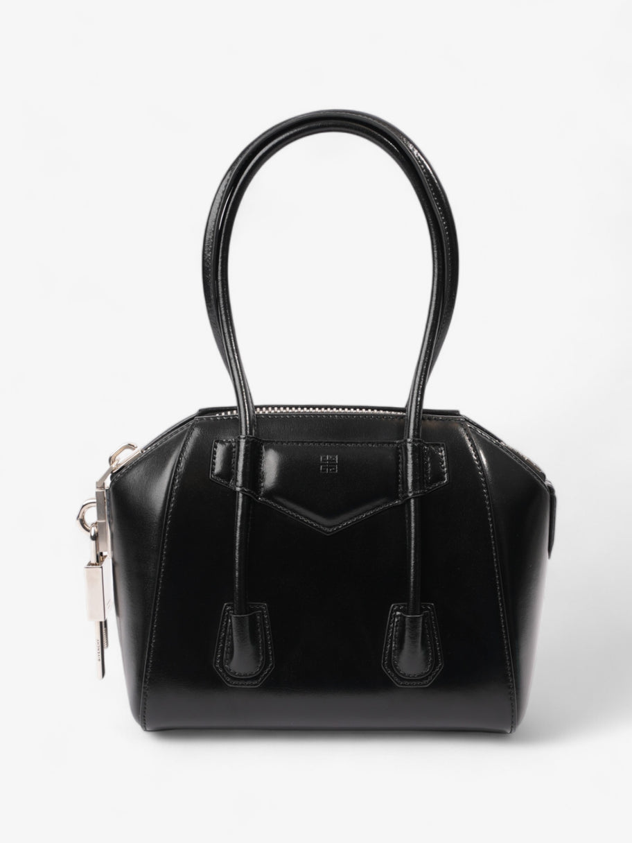 Givenchy Antigona Lock Black Leather Mini Image 4