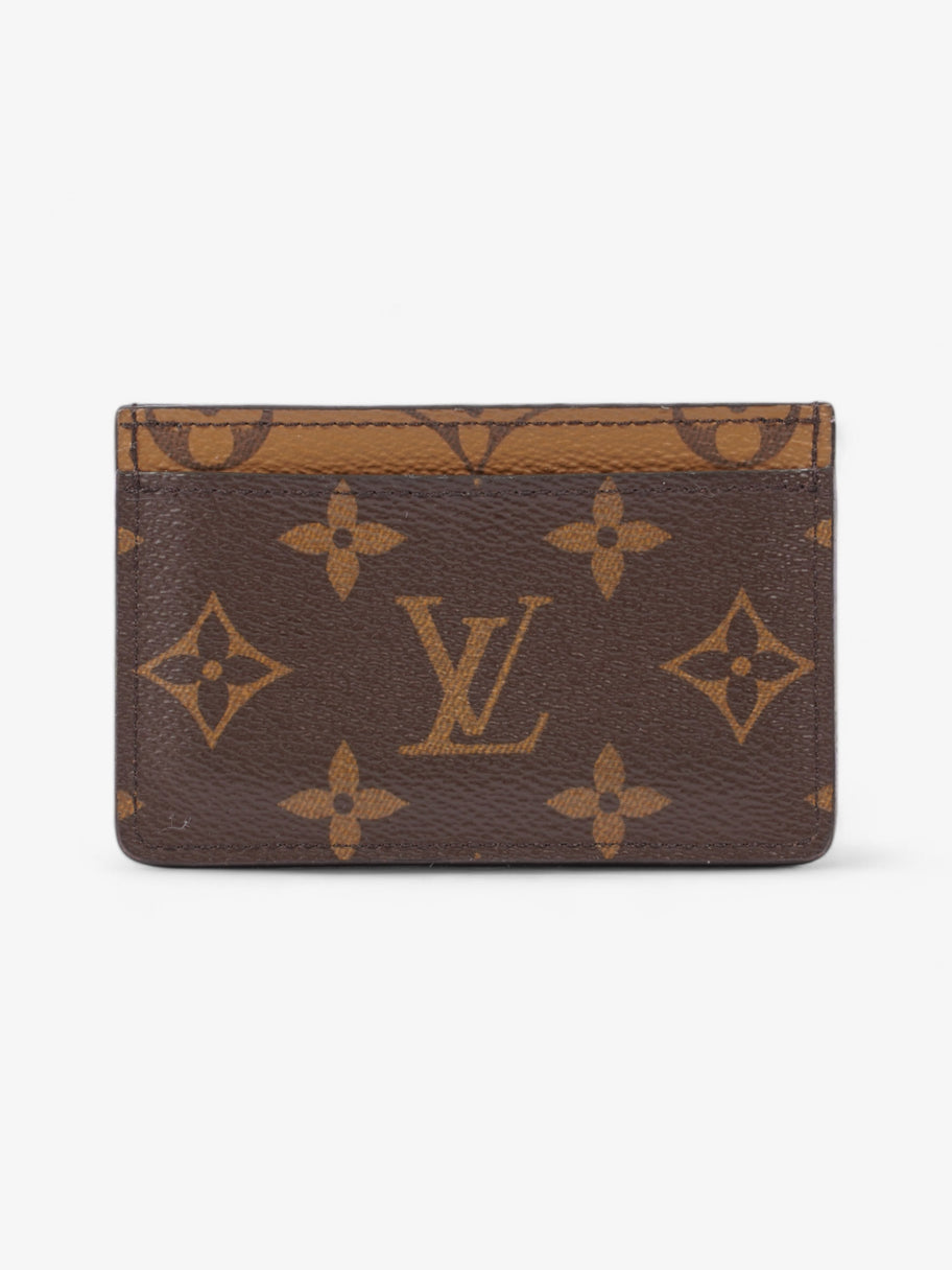 Louis Vuitton Card Holder Monogram Reverse / Monogram Coated Canvas Image 1