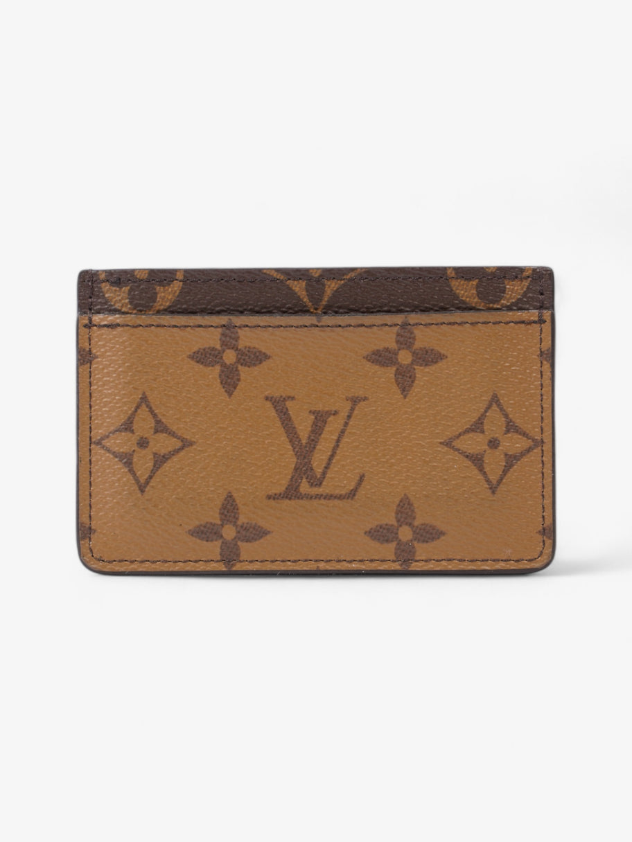 Louis Vuitton Card Holder Monogram Reverse / Monogram Coated Canvas Image 2
