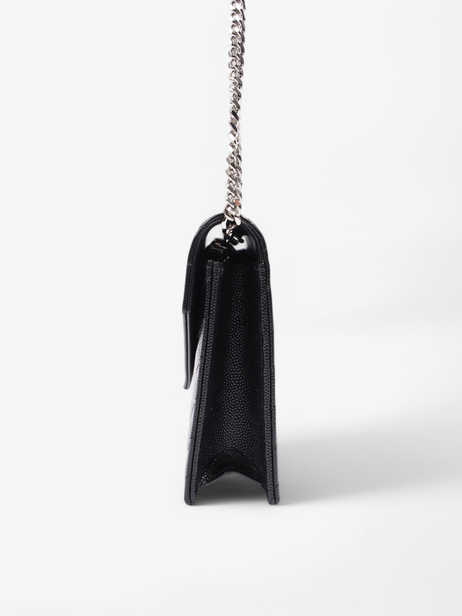 Saint Laurent Envelope Chain Wallet Black Leather Image 3