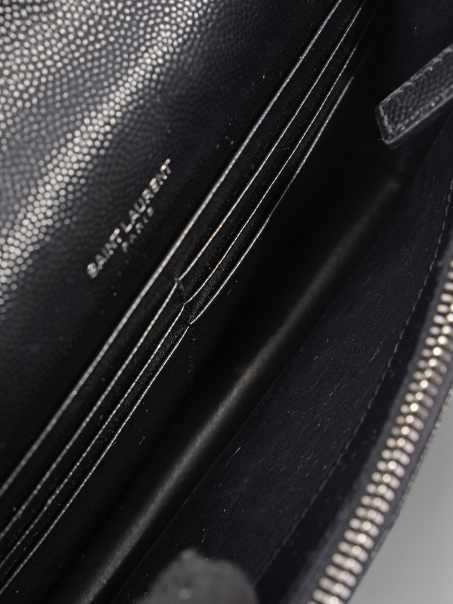 Saint Laurent Envelope Chain Wallet Black Leather Image 8