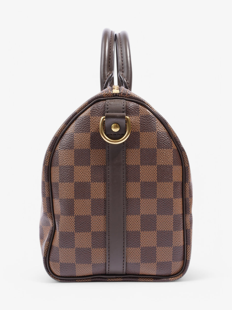 Louis Vuitton Speedy Bandouliere Damier Ebene Coated Canvas 25 Image 3