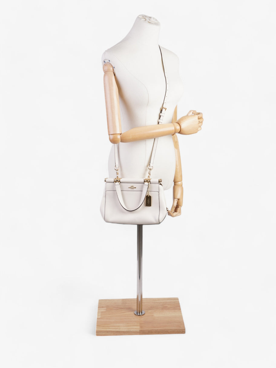 Coach Grace Chalk Calfskin Leather 20 Image 2