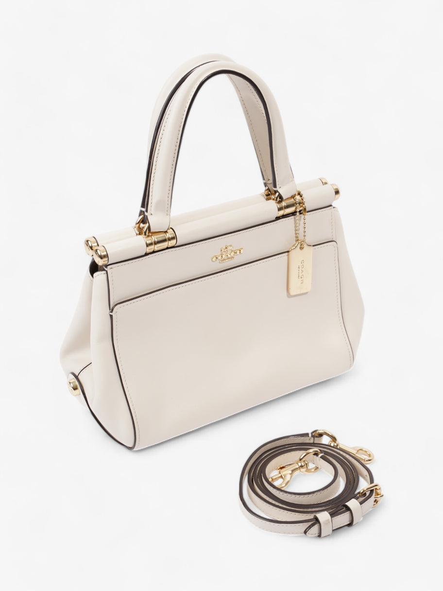 Coach Grace Chalk Calfskin Leather 20 Image 7