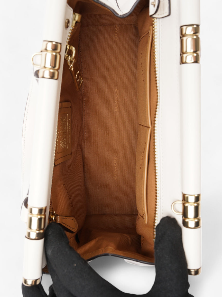 Coach Grace Chalk Calfskin Leather 20 Image 8