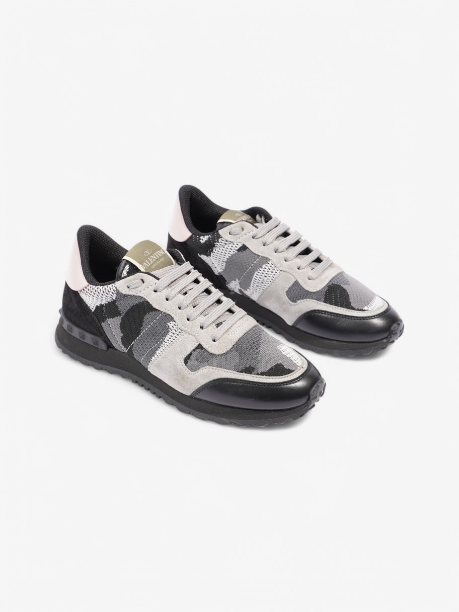 Valentino Rockrunner Sneakers Black / Grey / Pink Mesh EU 37 UK 4 Image 2