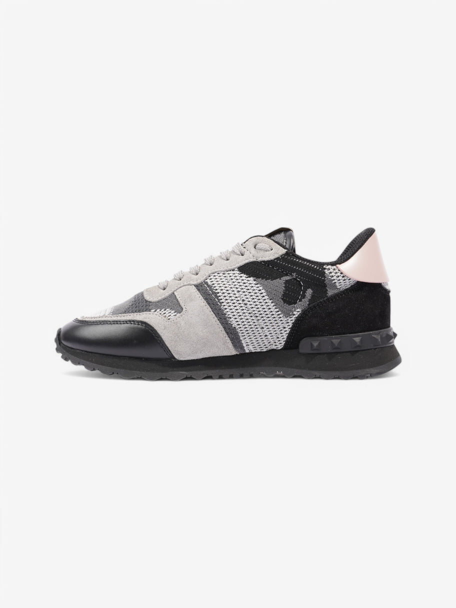 Valentino Rockrunner Sneakers Black / Grey / Pink Mesh EU 37 UK 4 Image 3