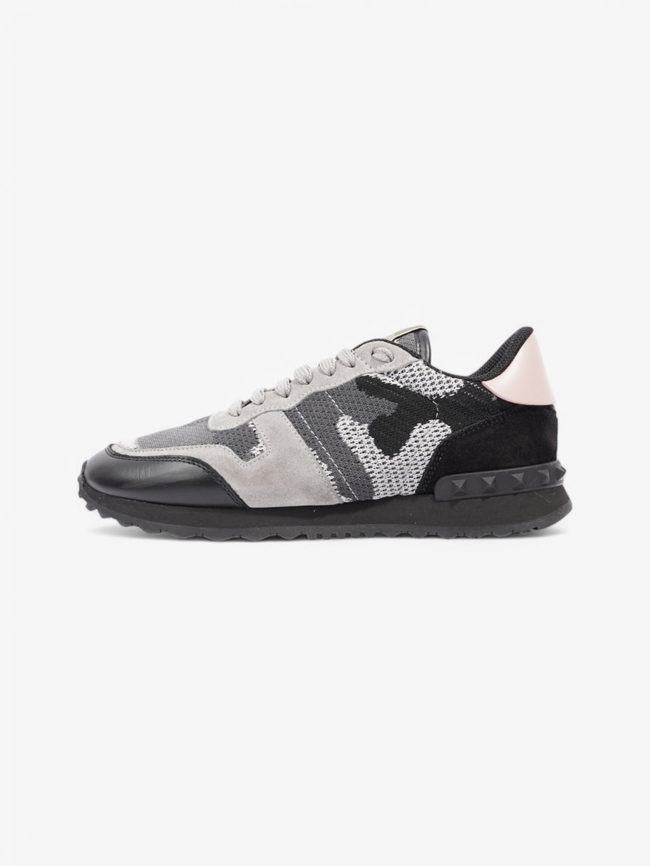 Valentino Rockrunner Sneakers Black / Grey / Pink Mesh EU 37 UK 4 Image 5