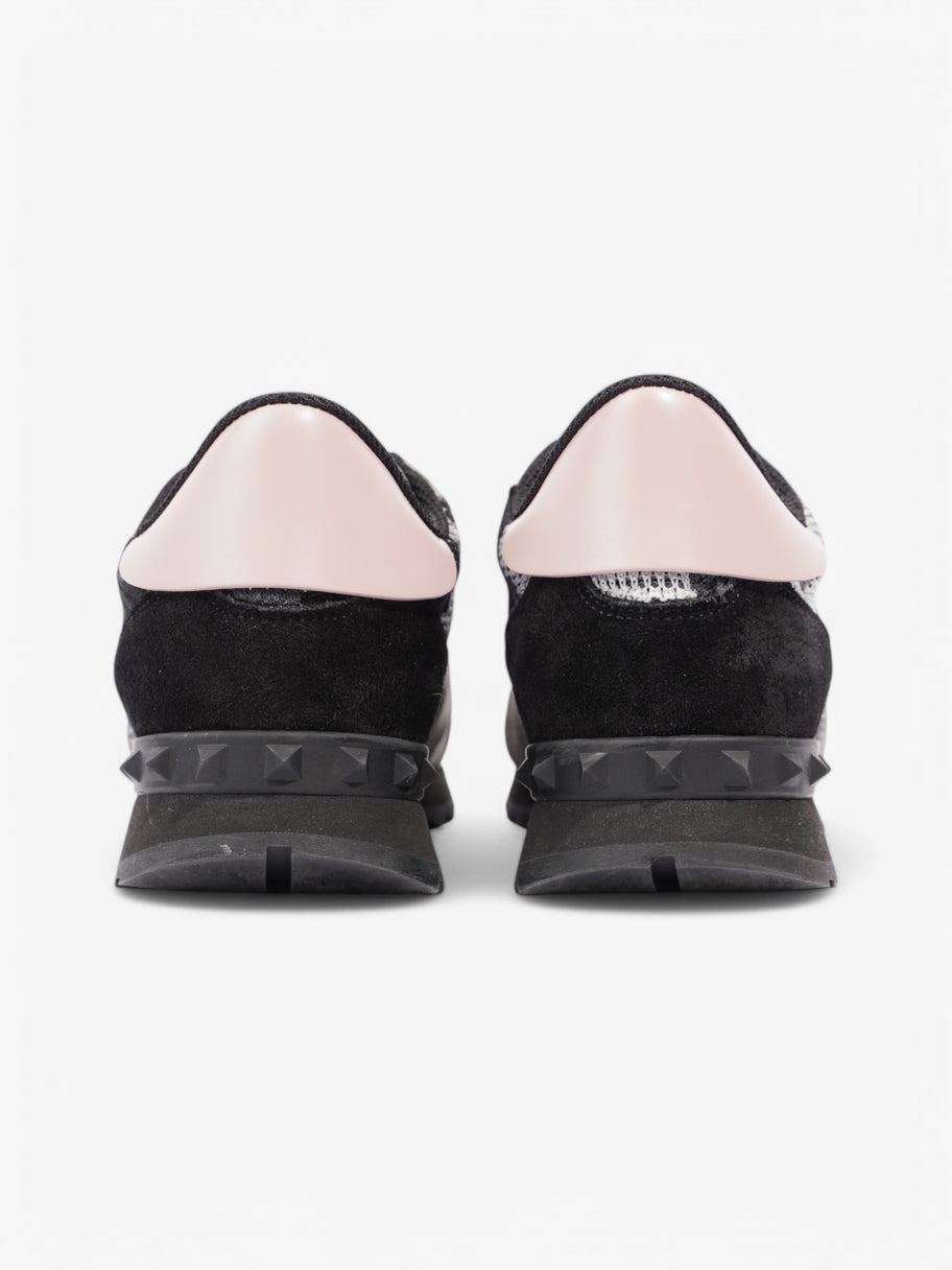 Valentino Rockrunner Sneakers Black / Grey / Pink Mesh EU 37 UK 4 Image 6