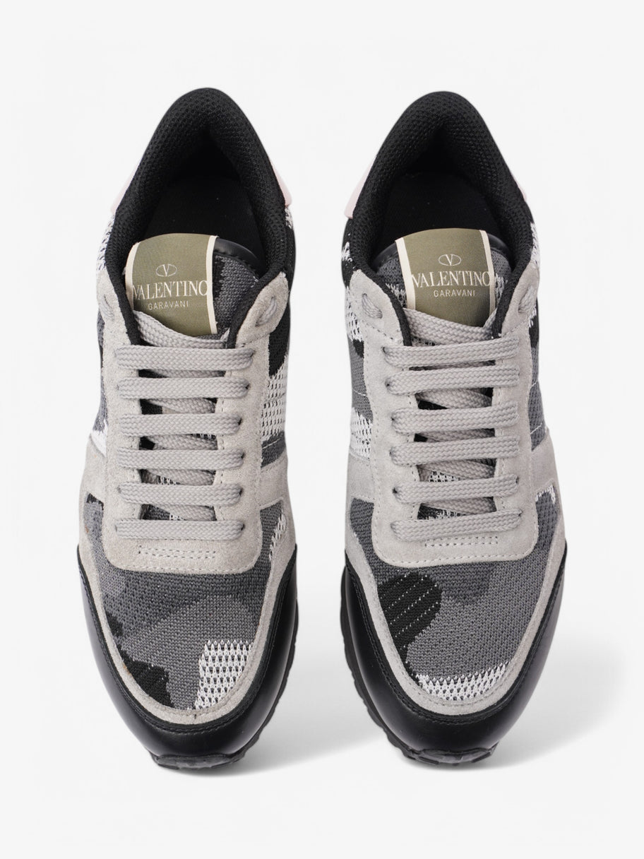 Valentino Rockrunner Sneakers Black / Grey / Pink Mesh EU 37 UK 4 Image 8