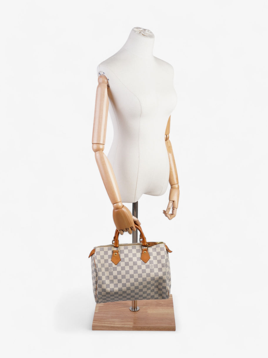 Louis Vuitton Speedy Damier Azur Coated Canvas 30 Image 2