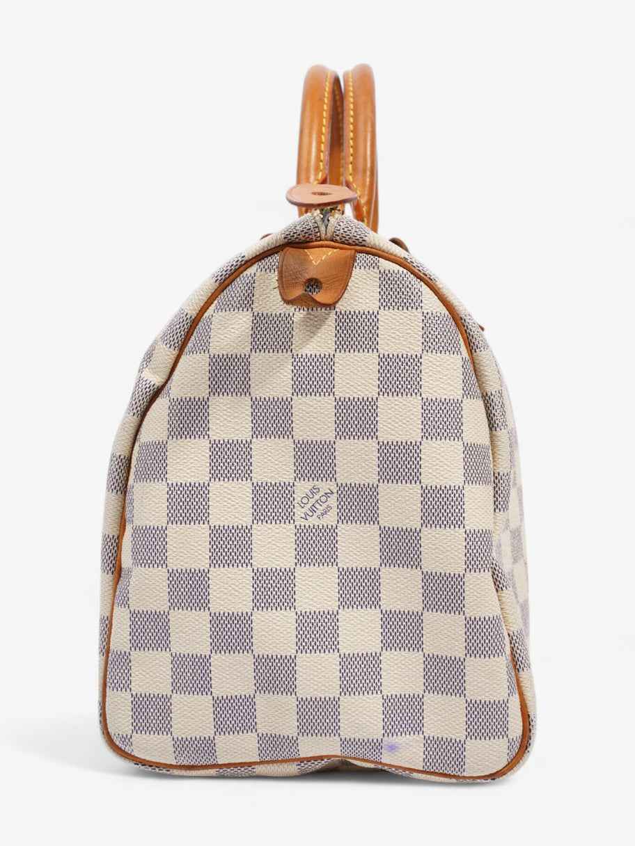 Louis Vuitton Speedy Damier Azur Coated Canvas 30 Image 3