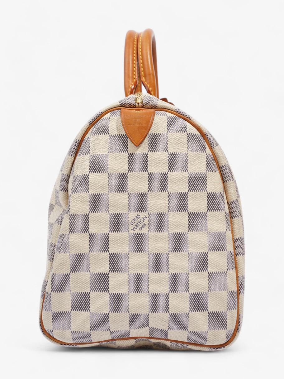 Louis Vuitton Speedy Damier Azur Coated Canvas 30 Image 5