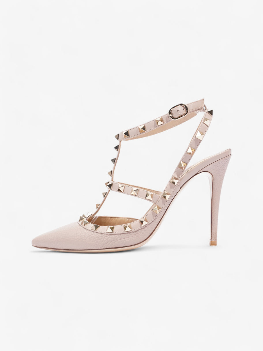 Valentino Rockstud Heels 100 Nude / Gold Leather EU 40 UK 7 Image 5
