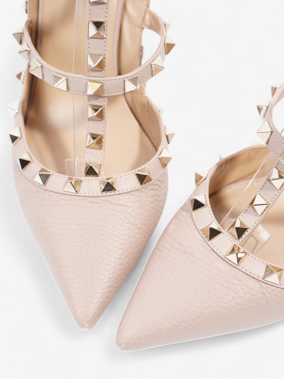 Valentino Rockstud Heels 100 Nude / Gold Leather EU 40 UK 7 Image 8