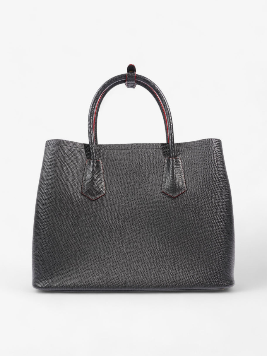 Prada Double Tote Black Saffiano Leather Medium Image 4