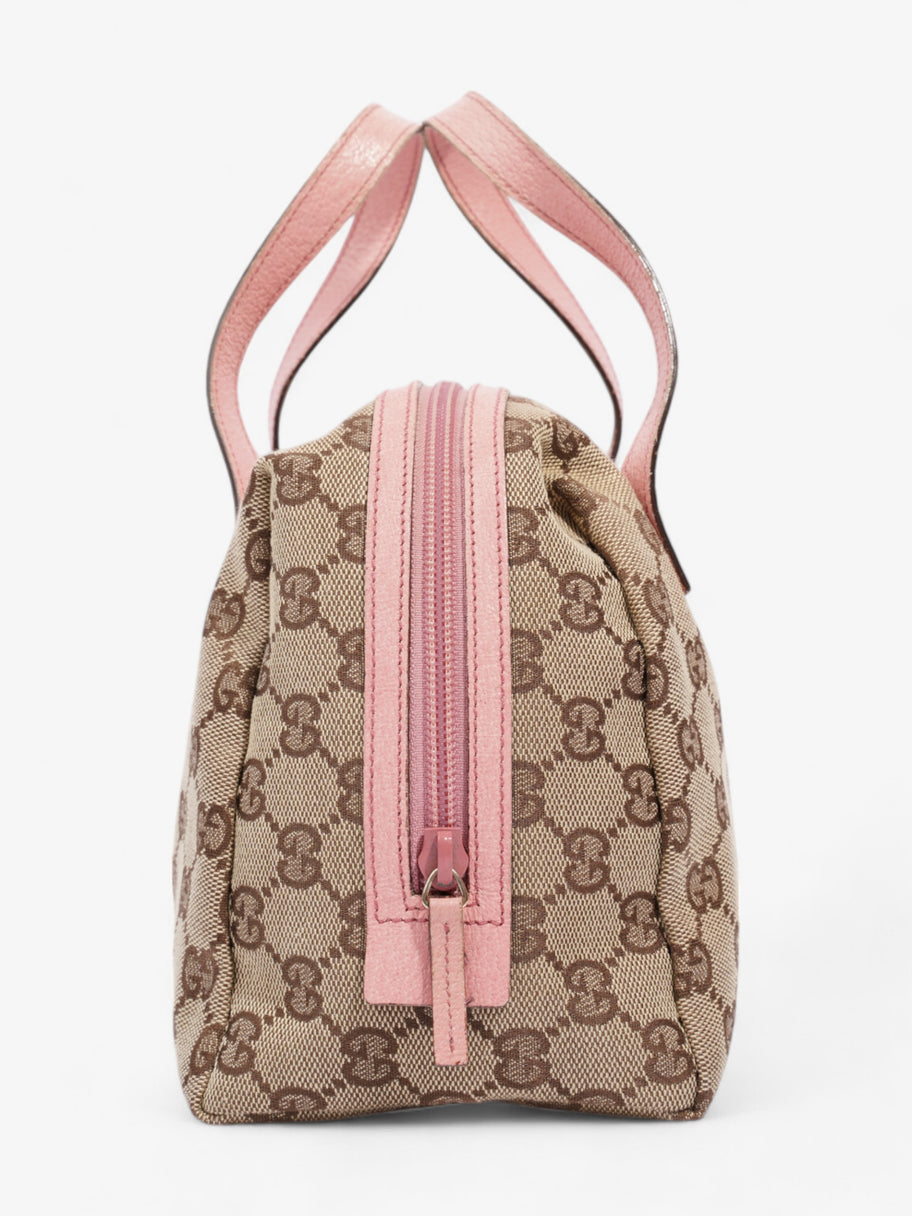 Gucci Dome Bag GG Supreme / Pink Canvas Mini Image 5