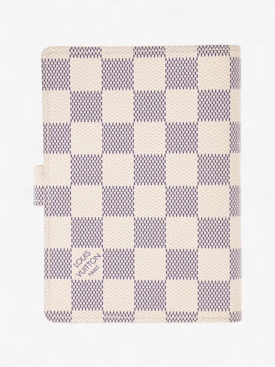 Louis Vuitton Ring Agenda Cover Damier Azur Coated Canvas Small Image 2