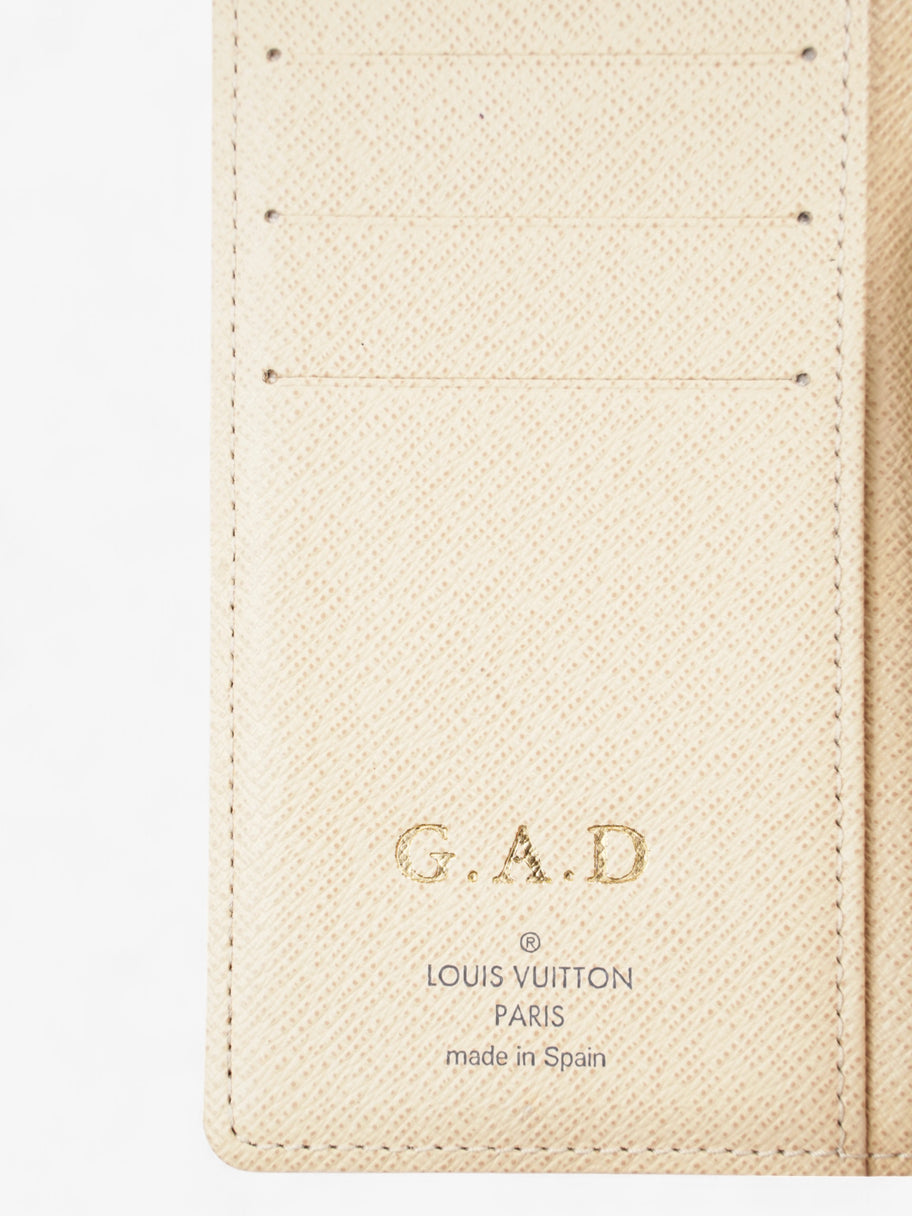 Louis Vuitton Ring Agenda Cover Damier Azur Coated Canvas Small Image 4