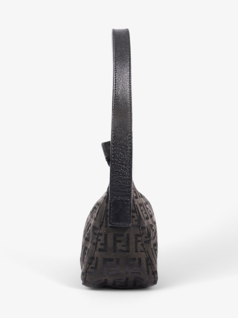 Fendi FF Baguette Black Canvas Image 3