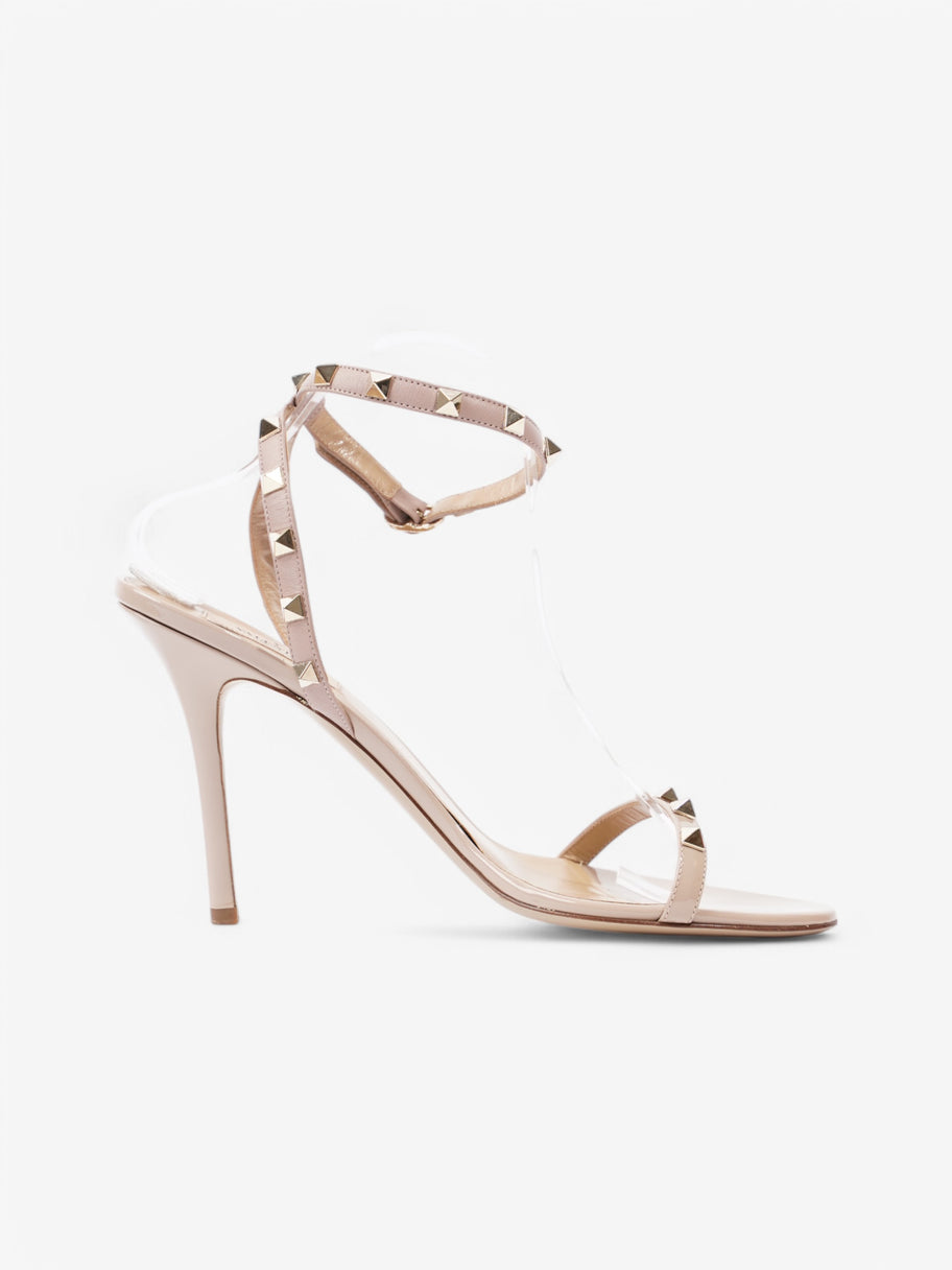 Valentino Rockstud Heels 100 Nude Patent Leather EU 41 UK 8 Image 4