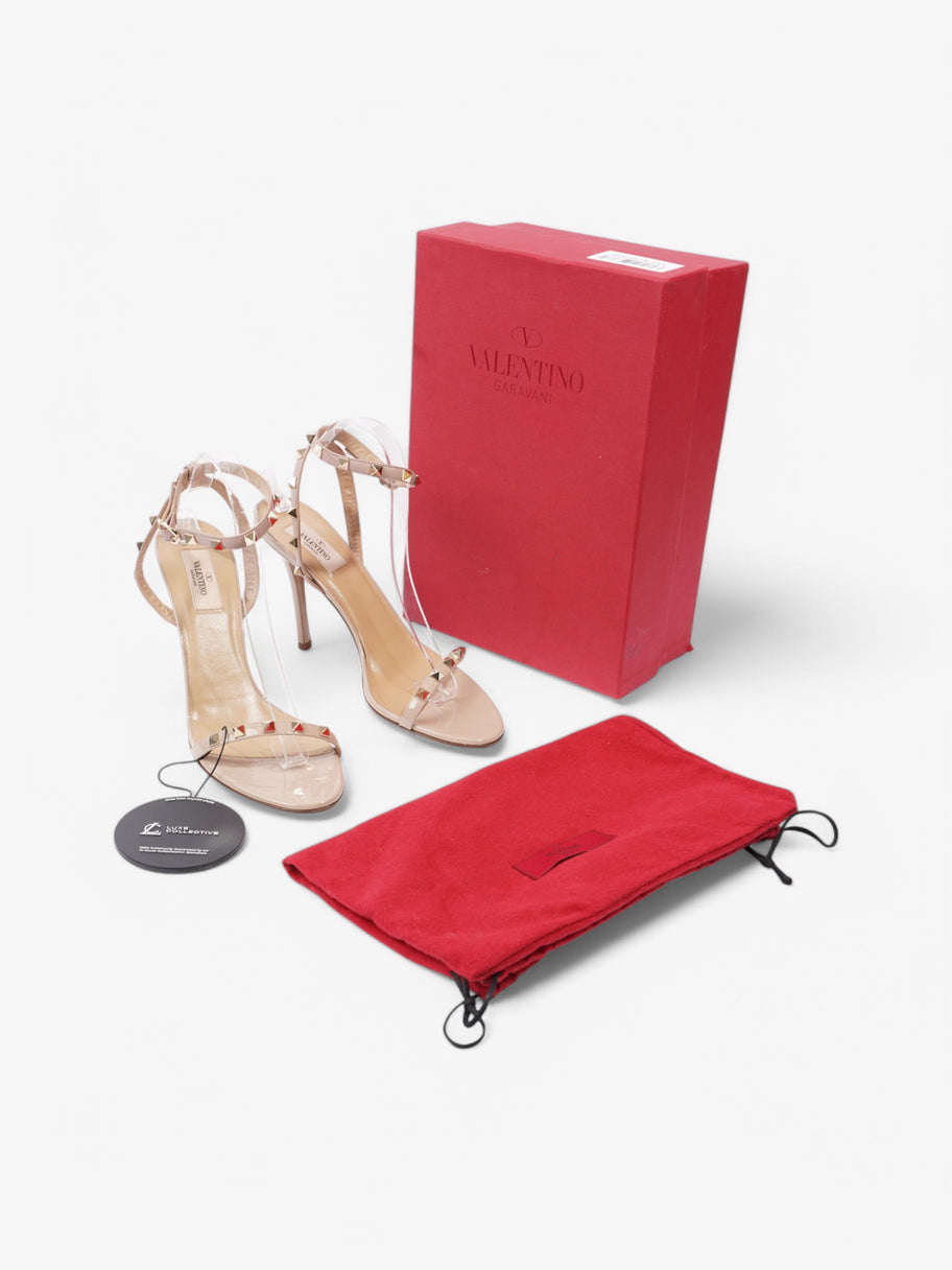 Valentino Rockstud Heels 100 Nude Patent Leather EU 41 UK 8 Image 8