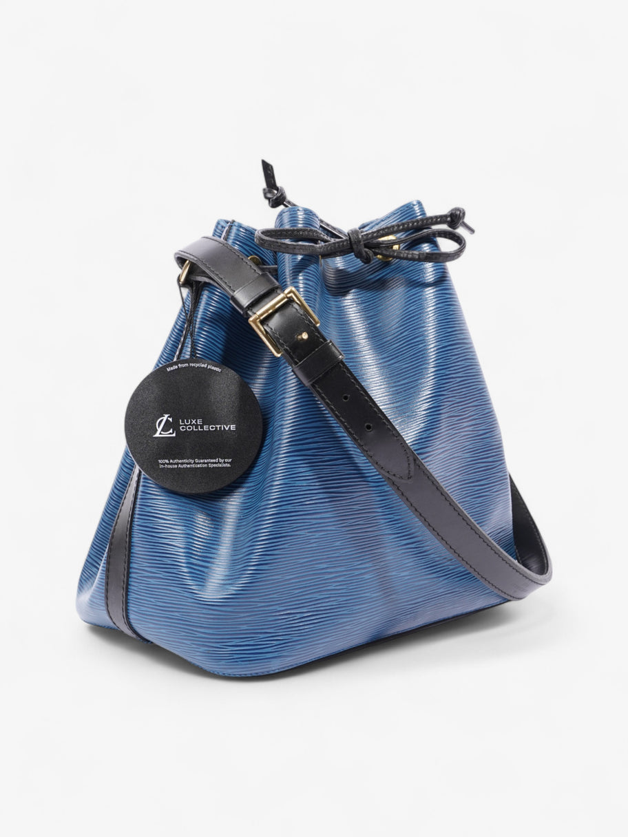 Louis Vuitton Noè  Blue / Black Epi Leather Image 10