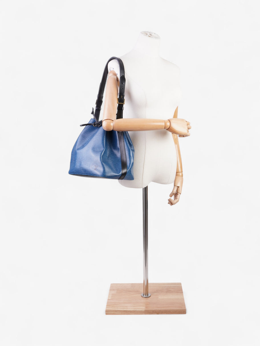 Louis Vuitton Noè  Blue / Black Epi Leather Image 2