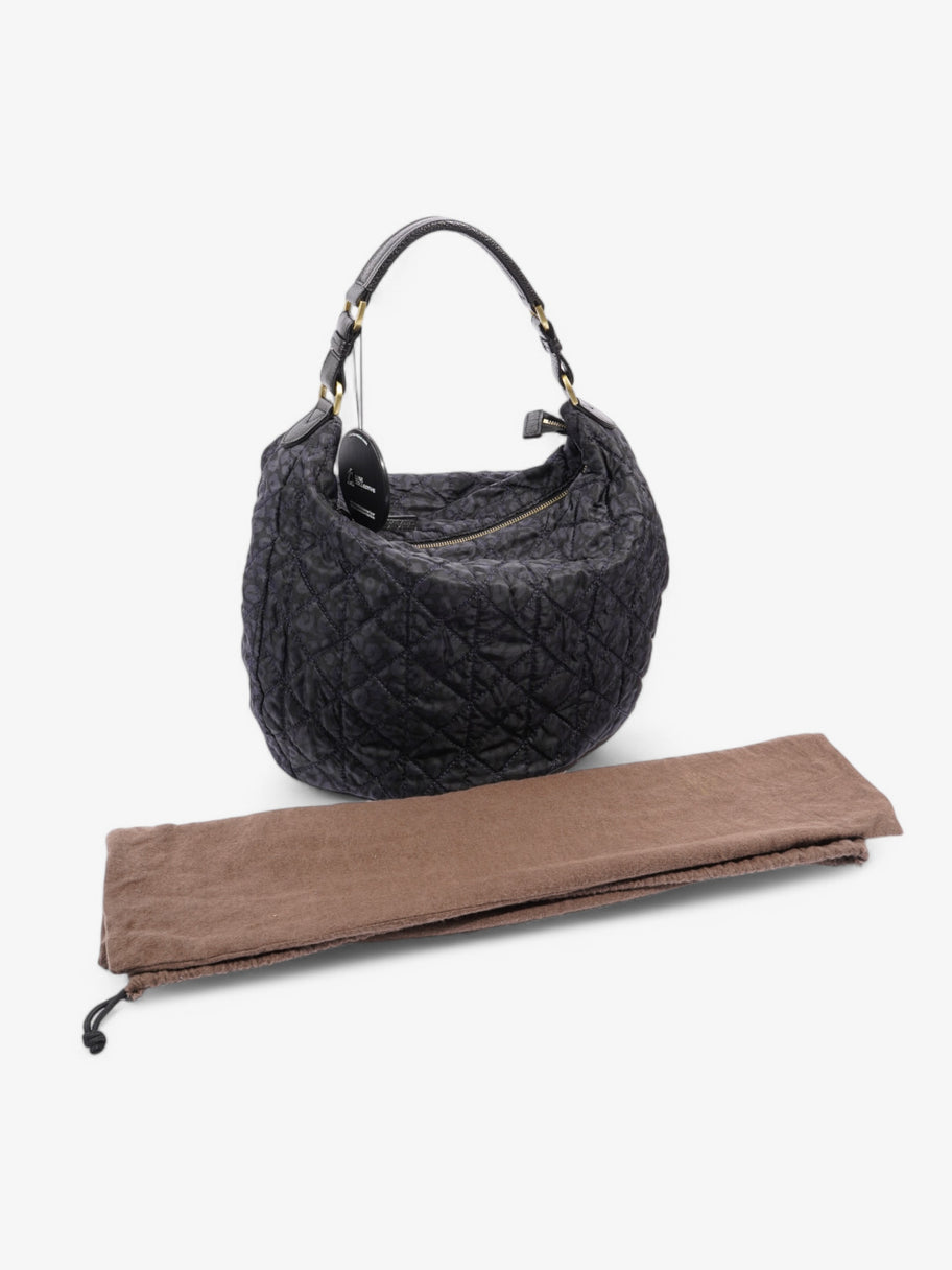 Mulberry Shoulder Bag Black / Navy Fabric 40 x 30 x 2 Image 10