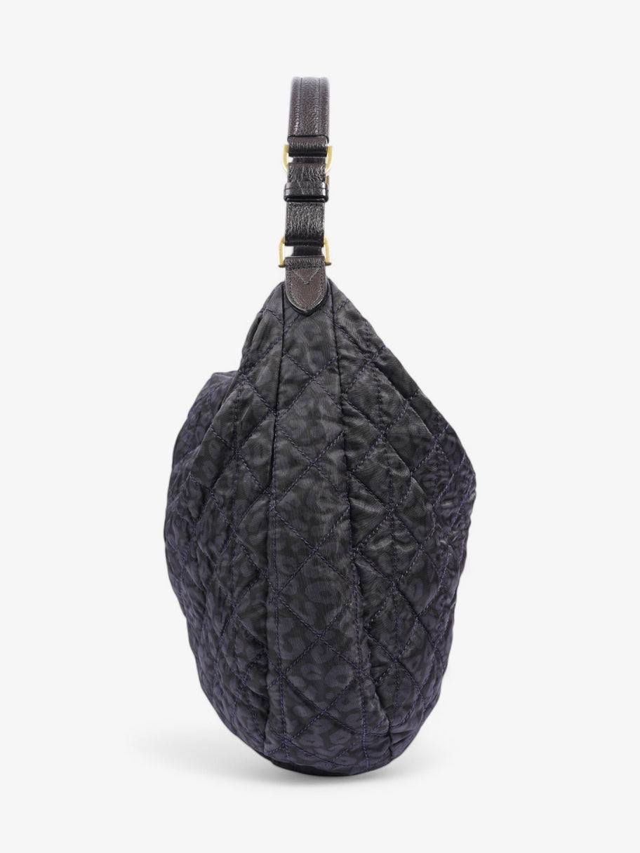 Mulberry Shoulder Bag Black / Navy Fabric 40 x 30 x 2 Image 3