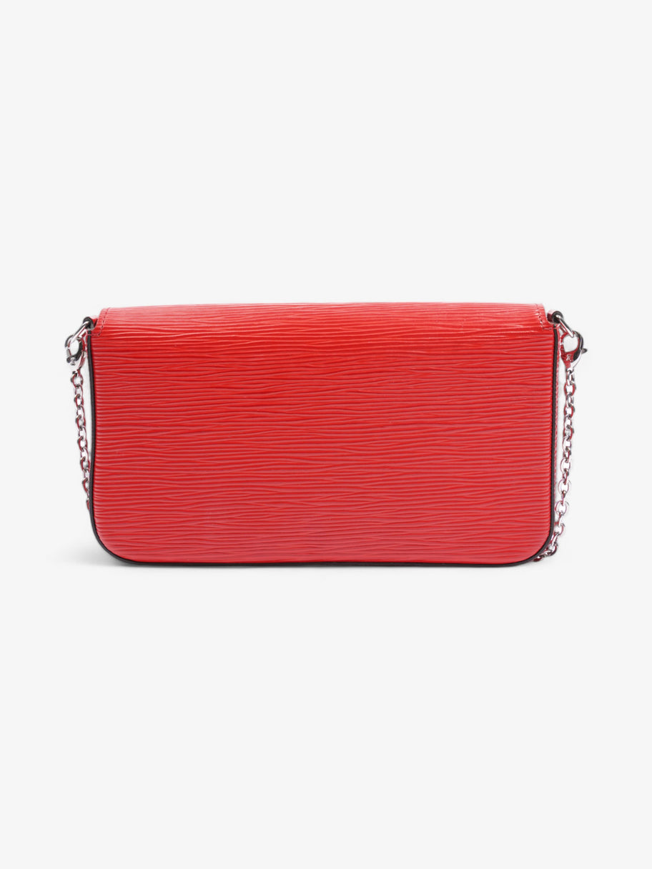 Louis Vuitton Pochette Felicie Red Epi Leather Image 4