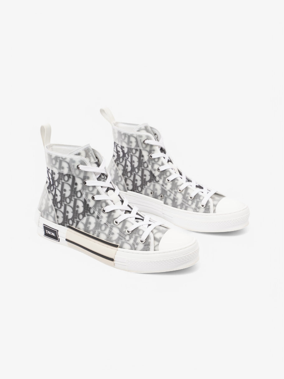 Christian Dior B23 High-tops White  / Grey Oblique Rubber EU 44.5 UK 10.5 Image 2